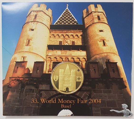 Euro Kursmünzensatz 2004 | Set anlässlich der 33. World Money Fair in Basel | SELTEN! IHR PREISVORSCHLAG IST ERWÜNSCHT!